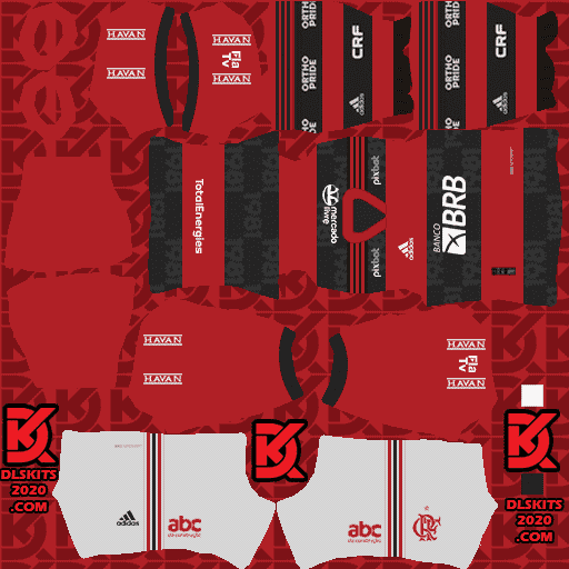 Flamengo Kit 2022 DLS 22 Kits Home