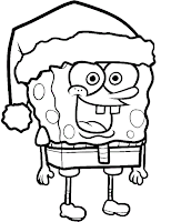 SpongeBob drawing for Christmas