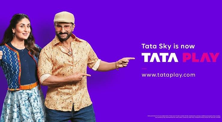 Tata Sky its name changed to tata play