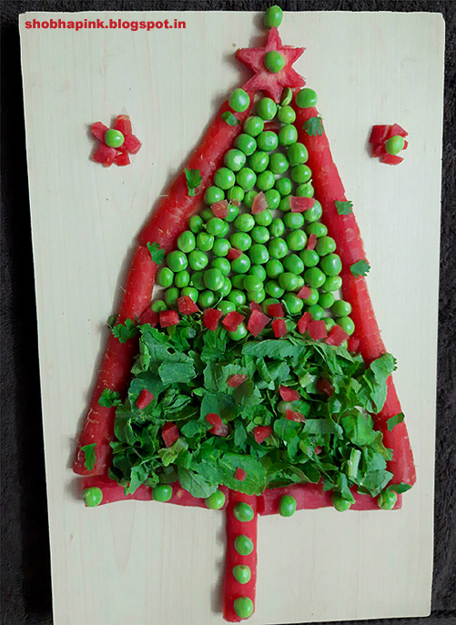 Christmas Salad Tree