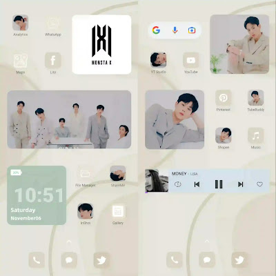 How To Have An Aesthetic Phone Monsta X Theme Hallyuid