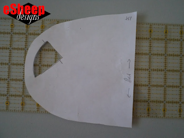 No Sew Face Mask template