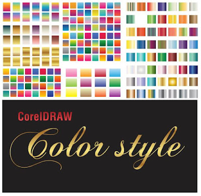 Bảng màu đẹp cho CorelDRAW - Color palette for corelDRAW