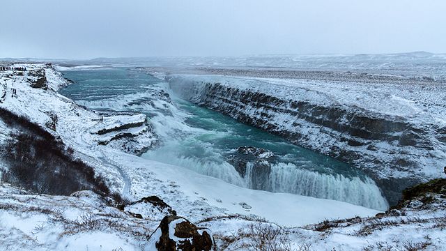 Gulfoss Waterfall, Iceland