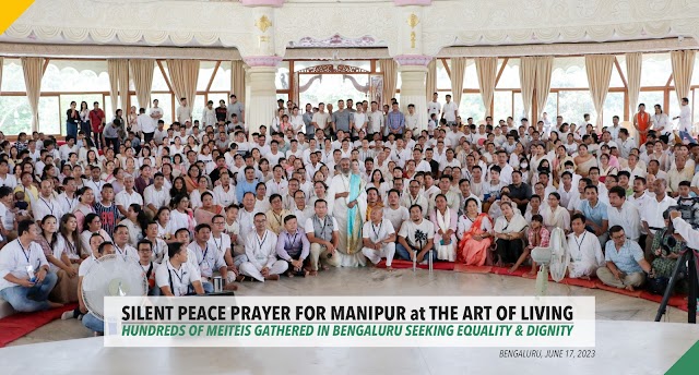 Manipuri Meitei Association, Bangalore Hosts Silent Peace Prayer for Equality and Dignity, Calls for Disarmament of Militant Groups in Manipur