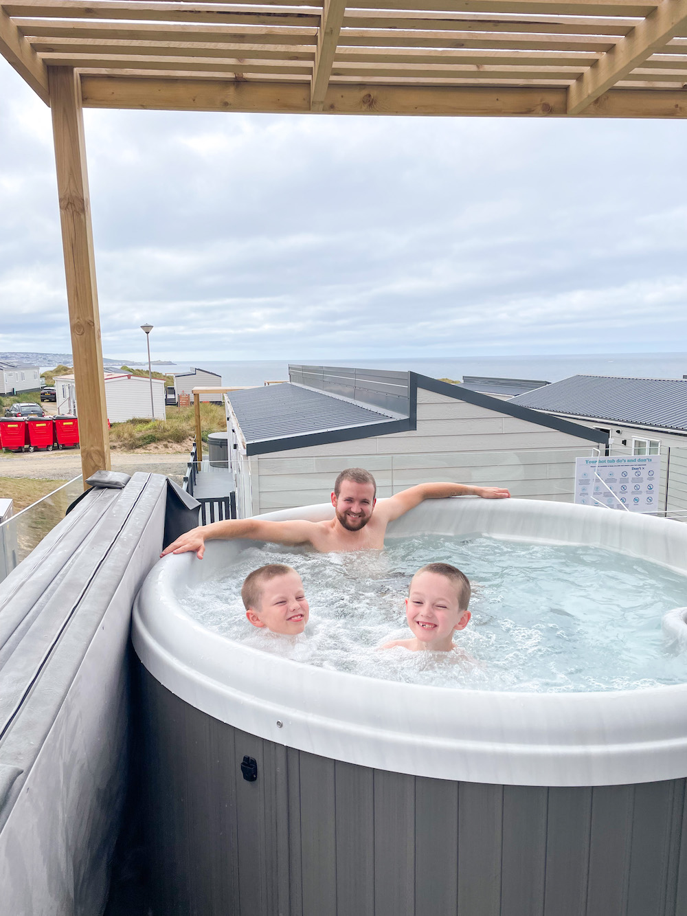 St Ives Bay Cornwall, Away Resorts, Stargazer St Ives Bay, Stargazer Hot Tub, Cornwall Hot tub holiday,
