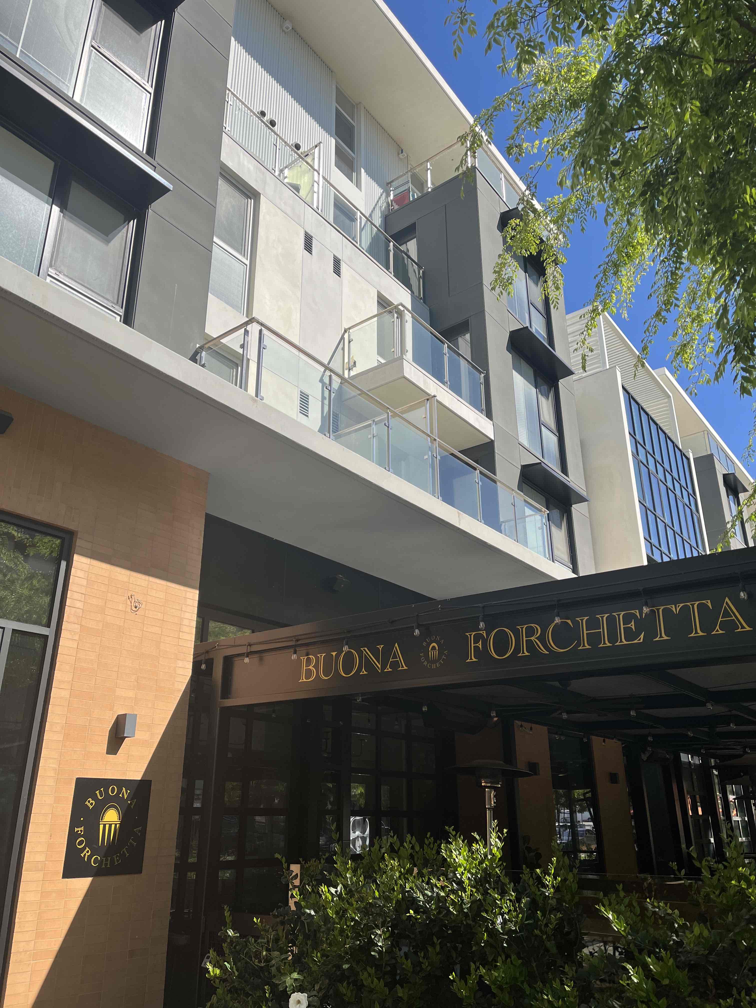 Buona Forchetta North City San Marcos, CA Restaurants, Block C Apartments, Parking, Farmers Market Carmen Varner