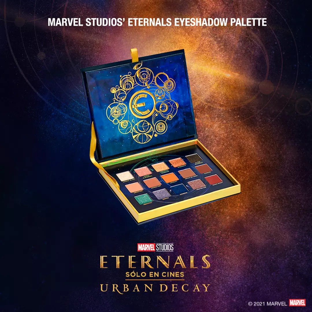 Marvel Eternals eyeshadow palette