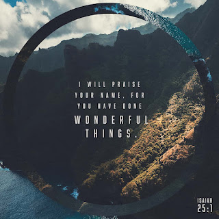 Isaiah 25:1