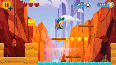 Jumpy Mia game screenshot