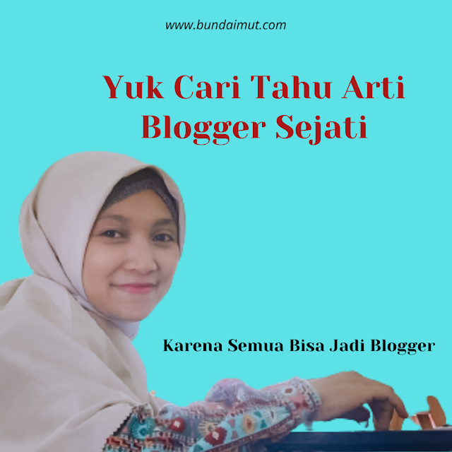 Menjadi blogger sejati