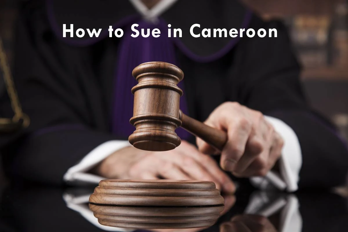 Reasons to Sue Someone, a Person, or a Company in Cameroon