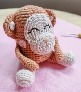 PATRON GRATIS MONO AMIGURUMI 48797 🐒