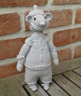 PATRON GRATIS RATON AMIGURUMI 48308 🐁