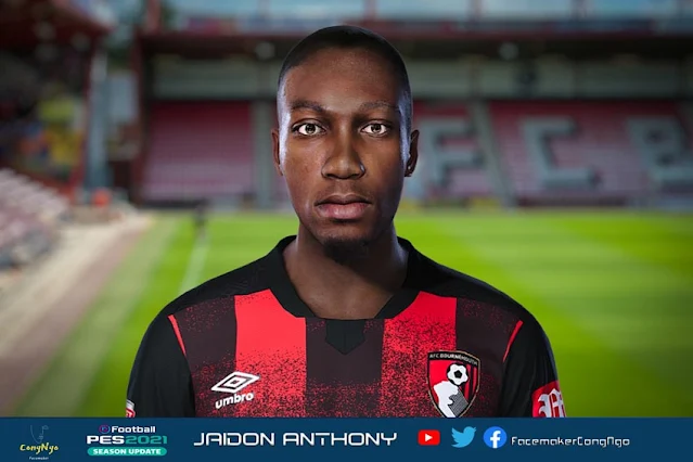 Jaidon Anthony Face For eFootball PES 2021