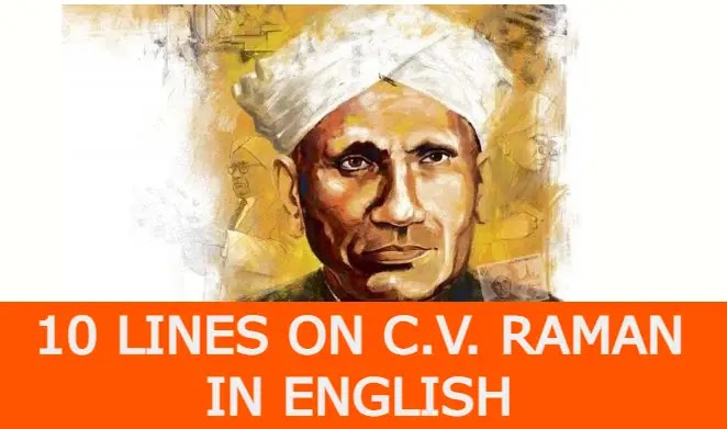 cv raman biography in english
