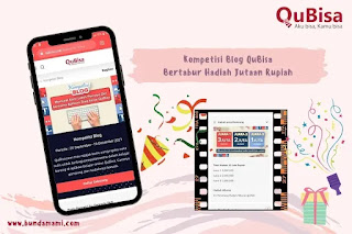 QuBisa mengadakan kompetisi blog dengan hadiah jutaan rupiah