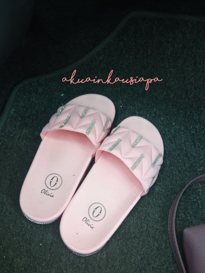 Selipar Blink Blink Pink Untuk Ain