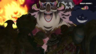 ワンピースアニメ WCI編 826話 | ONE PIECE ホールケーキアイランド編