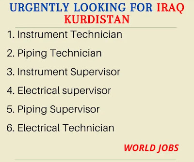 Urgently Looking for IRAQ KURDISTAN