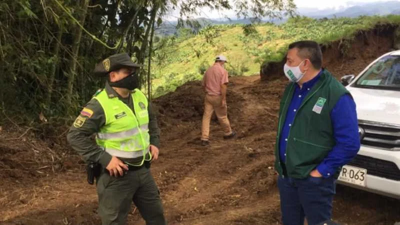 Vías rurales del corregimiento de La Bella están siendo intervenidas