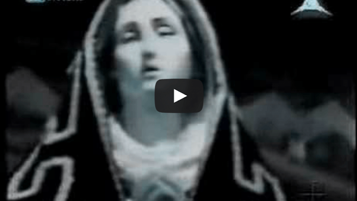The Madonna opens her eyes and leaves everyone speechless - shock video