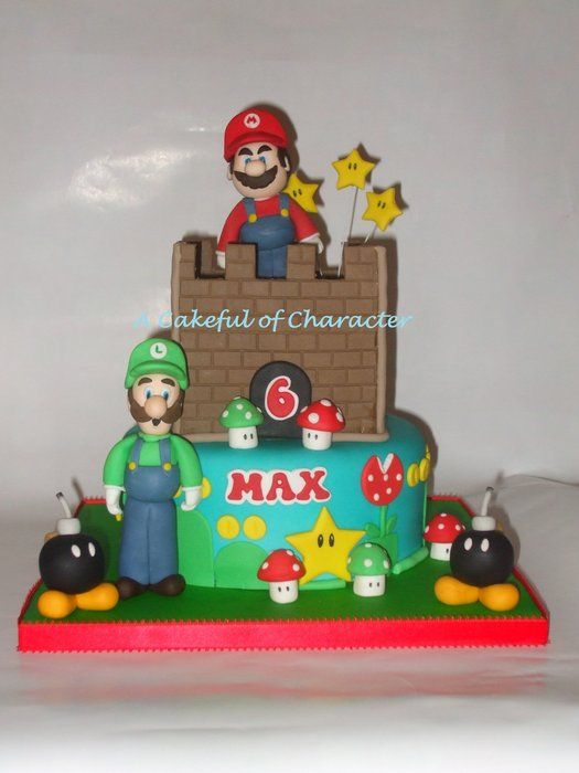 super mario birthday cake ideas