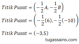 Contoh Soal Persamaan Lingkaran