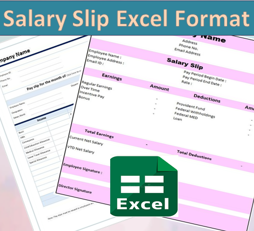 Simple to Use Salary Slip Format