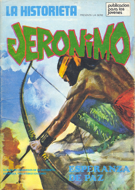 La historieta presenta la serie Jerónimo. Ursus