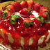 Strawberry Shortcake Crunch Cake with Cream Cheese Frosting