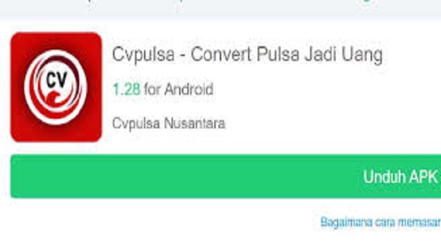Aplikasi Pulsa Jadi Uang