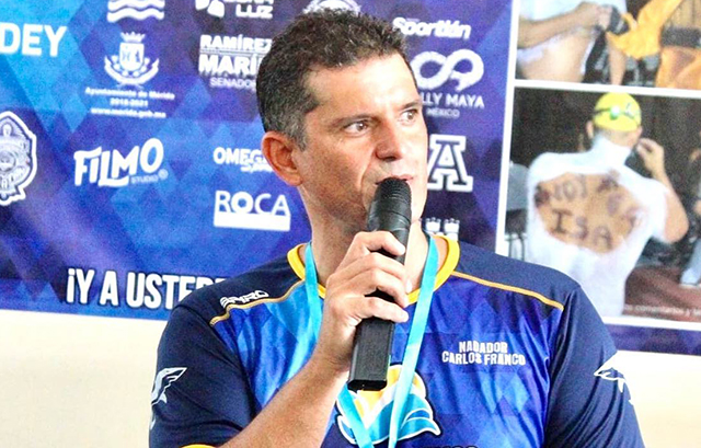 Eligen al nadador Carlos Franco Cantón, Premio Estatal del Deporte 2021