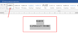 Microsoft Word Untuk Skripsi