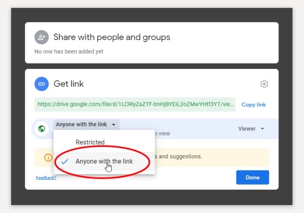 How to Generate Direct links of Google Drive files in 2021