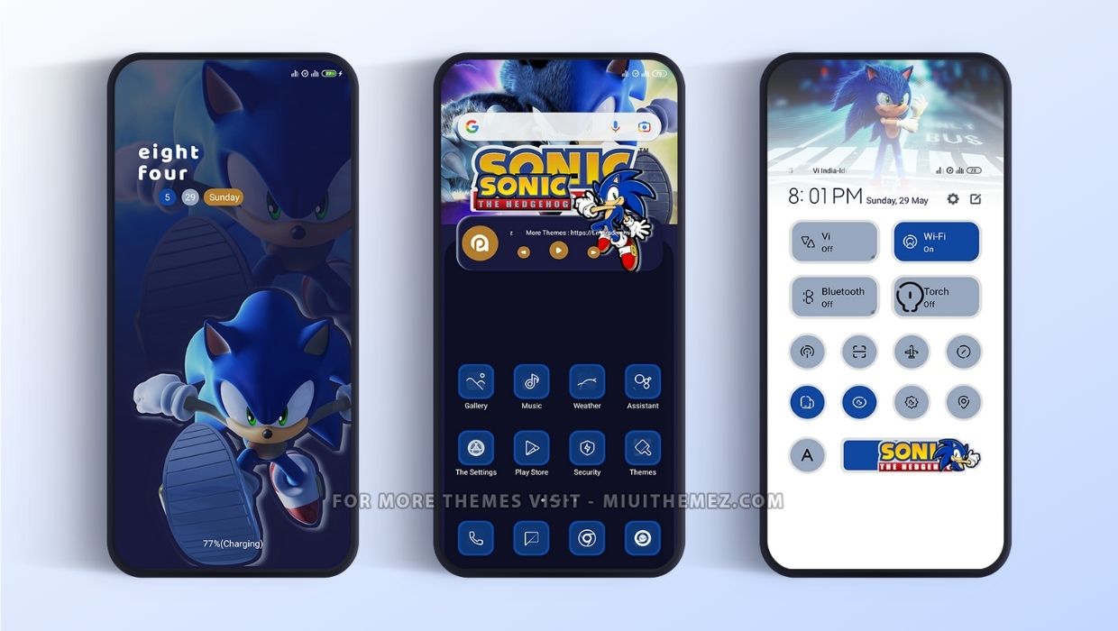 Sonic The Hedgehog MIUI Theme