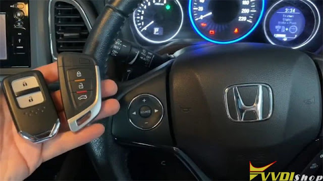 Xhorse VVDI Key Tool Plus Adds Honda HR-V 2017 Key  1