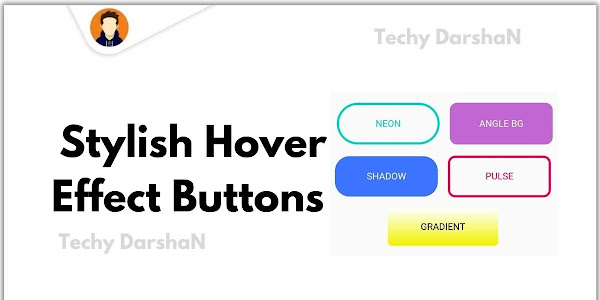 Advance Buttons With Stylish Hover Effect In Blogger