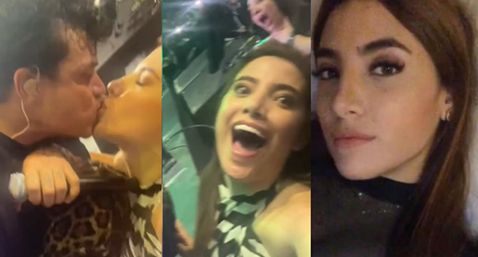 Video: Tremendo beso en la BOCA de Silvestre con una Fans 