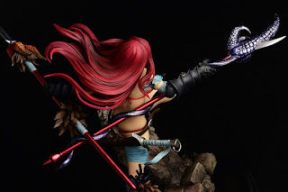 Figure 1/6 Erza Scarlet the Knight ver. Another Color : Red Armor from Fairy Tail, Orca Toys