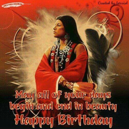native american happy birthday images