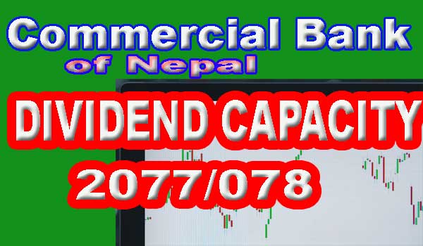 dividend capacity of commercial bank 2021