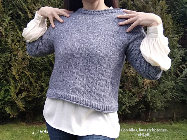 Con hilos, lanas y botones: Seed Sweater (patrón de Soraya García)