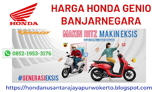 Harga Honda Genio Banjarnegara