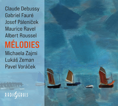 Ravel, Faure, Roussel, Debussy, Josef Páleníček; Lukáš Zeman, Michaela Zajmi, Pavel Voráček; Radioservis Reviewed by Robert Hugill on 9 February 2022 Star rating: 3.0 (★★★) Songs by the 20th century Czech composer Josef Páleníček alongside those of his teacher Roussel and other French composers  Radioservis is a record label owned by Czech Radio (Český Rozhlas), and a recent disc from them is an engaging recital which features two young singers, Lukáš Zeman (baritone) and Michaela Zajmi  (mezzo-soprano) with pianist Pavel Voráček in a programme that mixes songs by Ravel, Faure, Roussel and Debussy with songs by the Czech composer Josef Páleníček including his Songs of Ancient China.