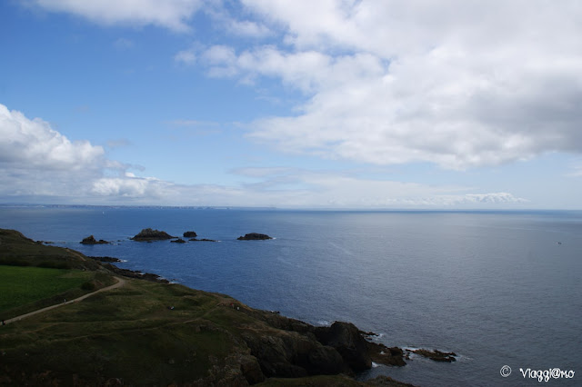 Vista sull'oceano dalla Pointe Saint Mathieu