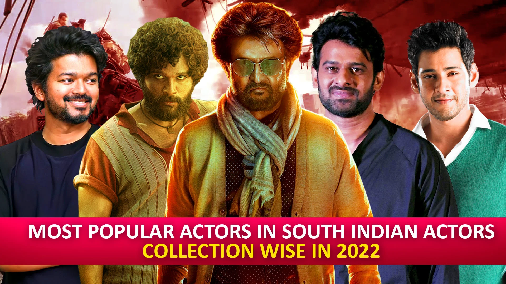 Most Popular Actors In South India
