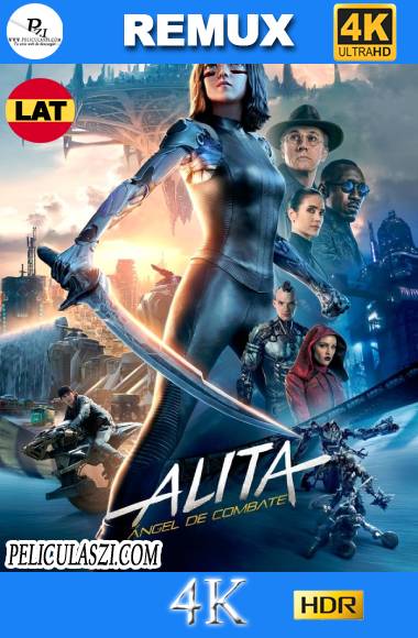 Alita Battle Angel (2019) Ultra HD REMUX 4K HDR Dual-Latino VIP
