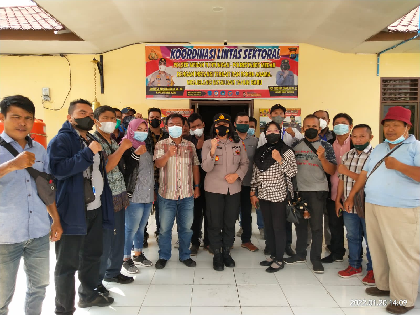 Jalin Silaturahmi, Kapolsek Medan Tuntungan Sosok Yang Bersahabat