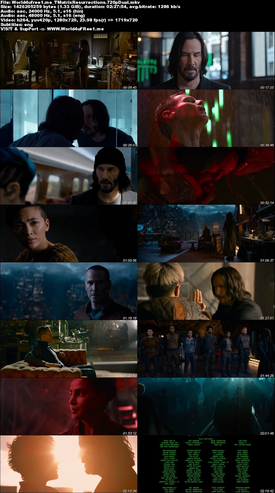 The Matrix Resurrections Poster